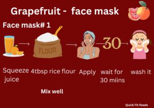 grapefruit as face mask#1