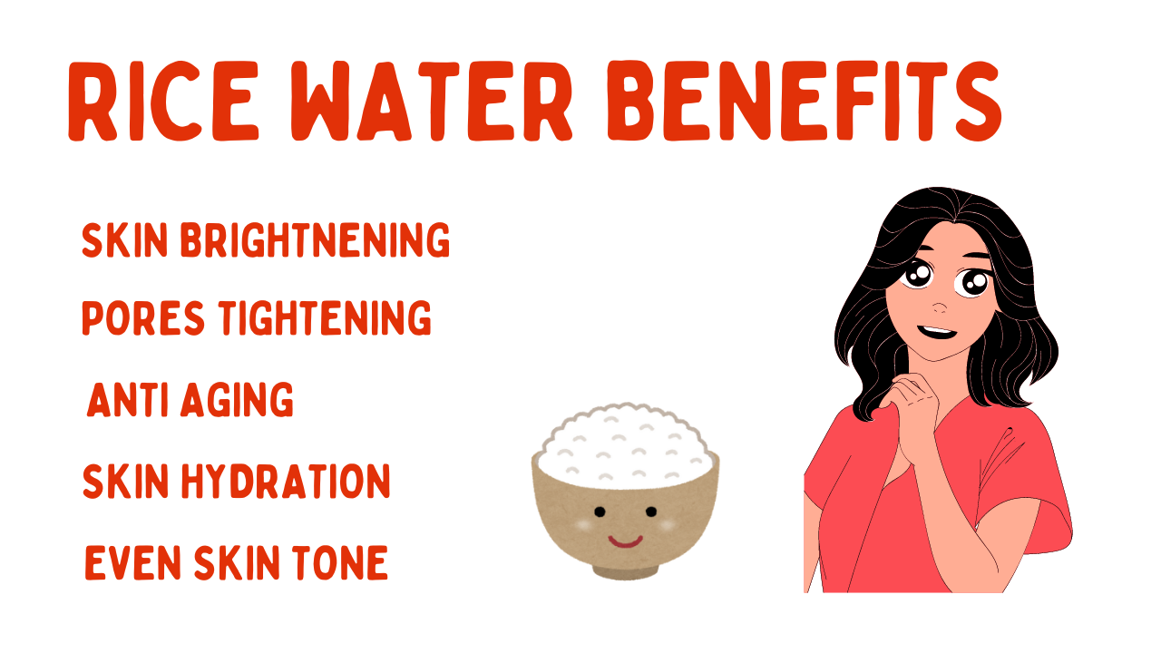 Rice water benefits